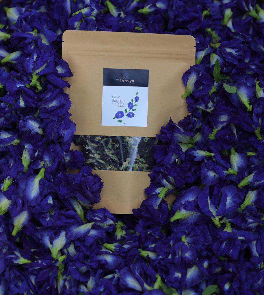 Dried Butterfly Pea Flowers (40g)